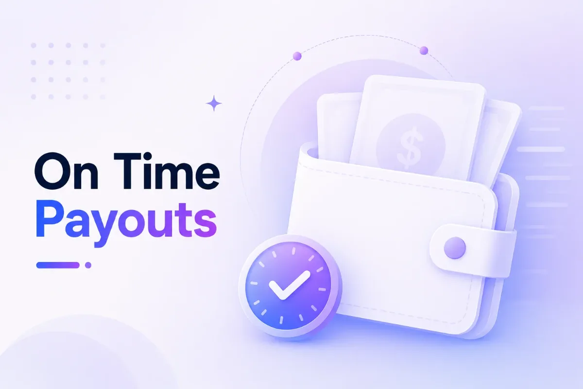 On-time payouts