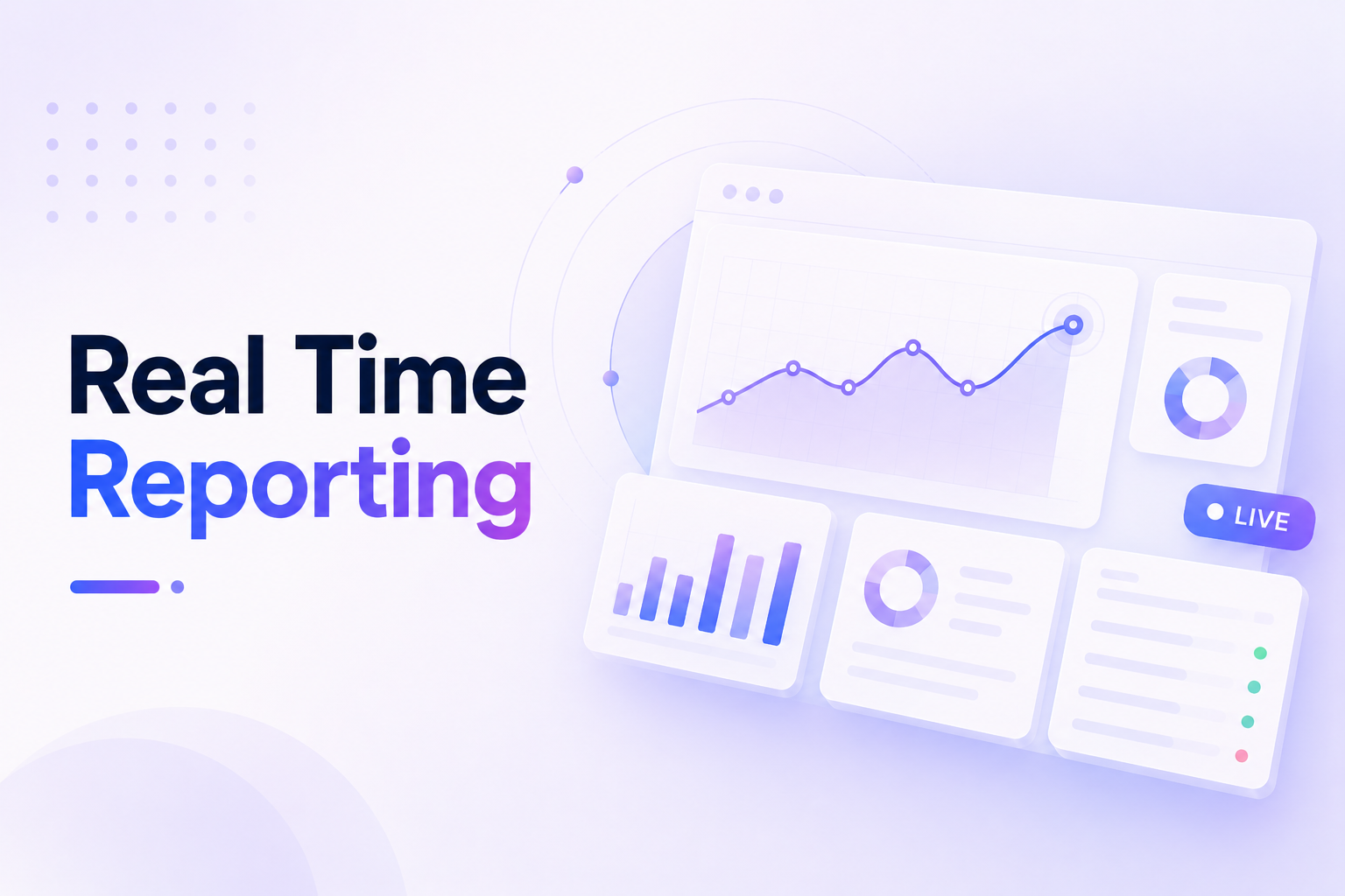 Real-time tracking dashboard