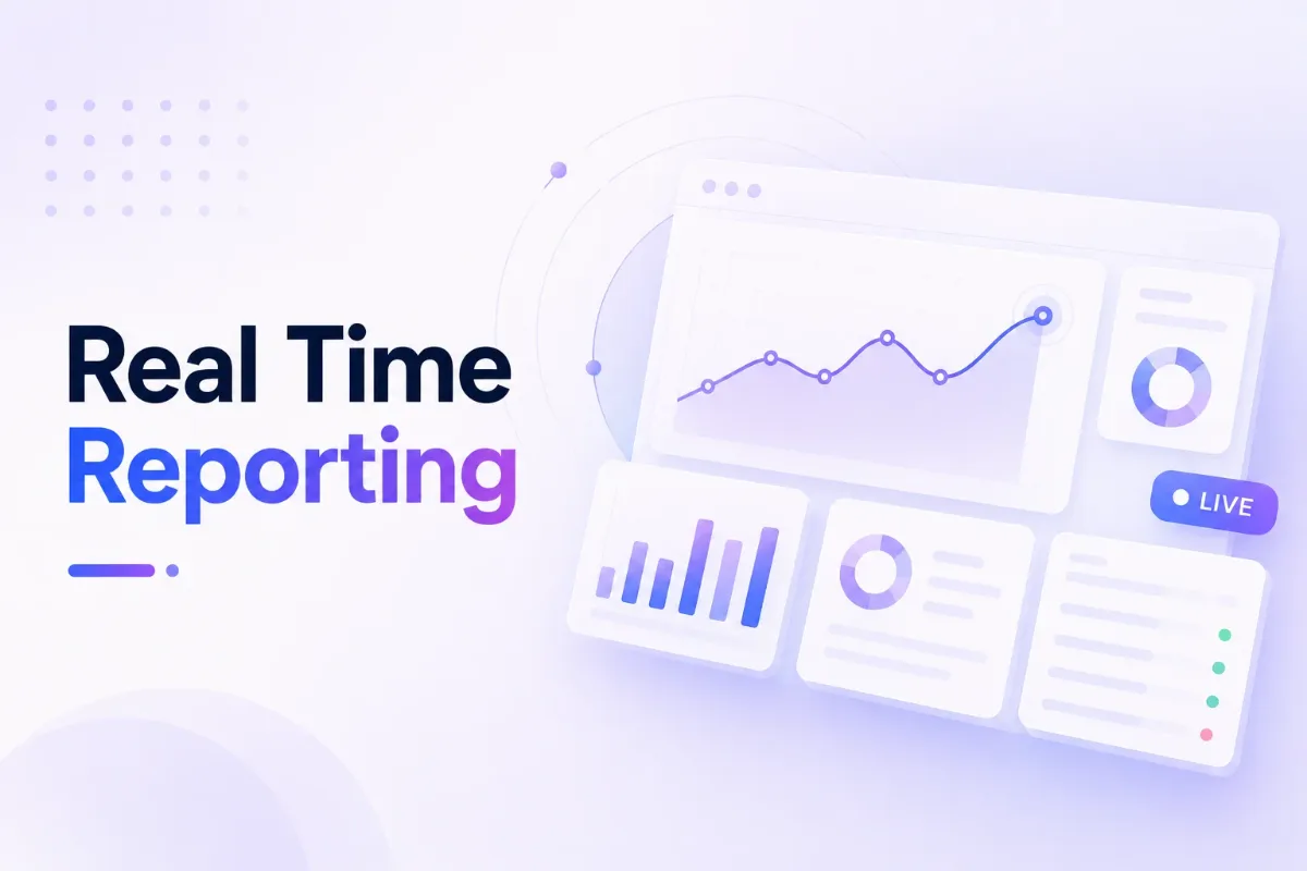 Real-time affiliate network reporting